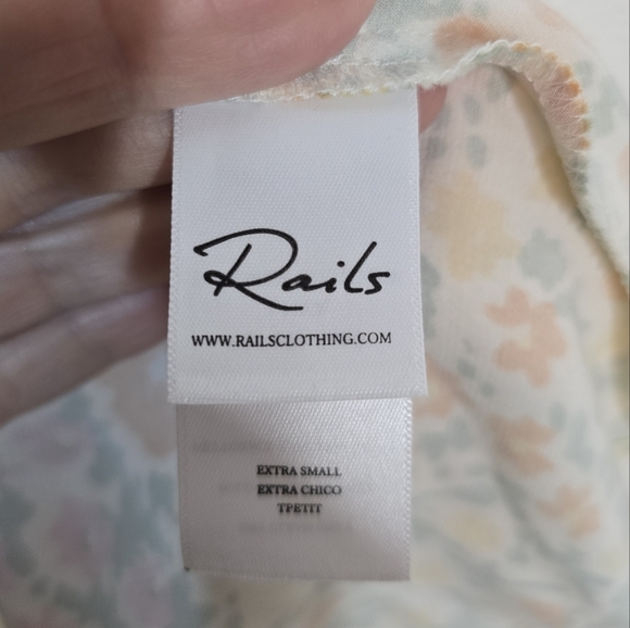 Rails Anya Satin Midi Skirt in Summer Meadow XS - Picture 7 of 9